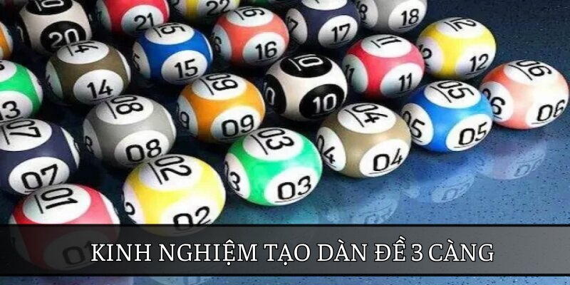 Tạo dàn đề 3 càng theo lô kép giải 7 mang lại hiệu quả cao